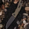 Schnitzel KVAR, Outdoor Taschenmesser, sand, schwarz