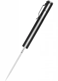 Schnitzel KVAR, Outdoor Taschenmesser schwarz, stonewashed