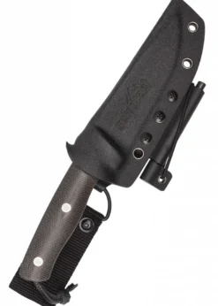 Schnitzel KVIN, Outdoormesser, braun, schwarz