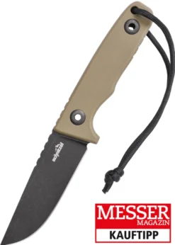 Schnitzel TRI, Outdoormesser, sand