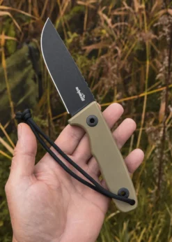 Schnitzel TRI, Outdoormesser, sand