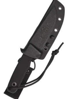 Schnitzel TRI, Outdoormesser, schwarz