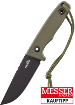 Schnitzel TRI, Outdoormesser, grün