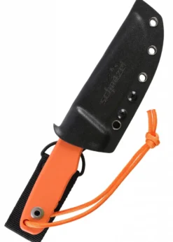 Schnitzel TRI, Outdoormesser, orange