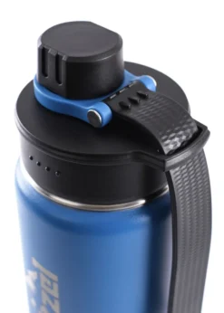 Schnitzel UJO Edelstahl Trinkflasche, isoliert, 530 ml, Blau