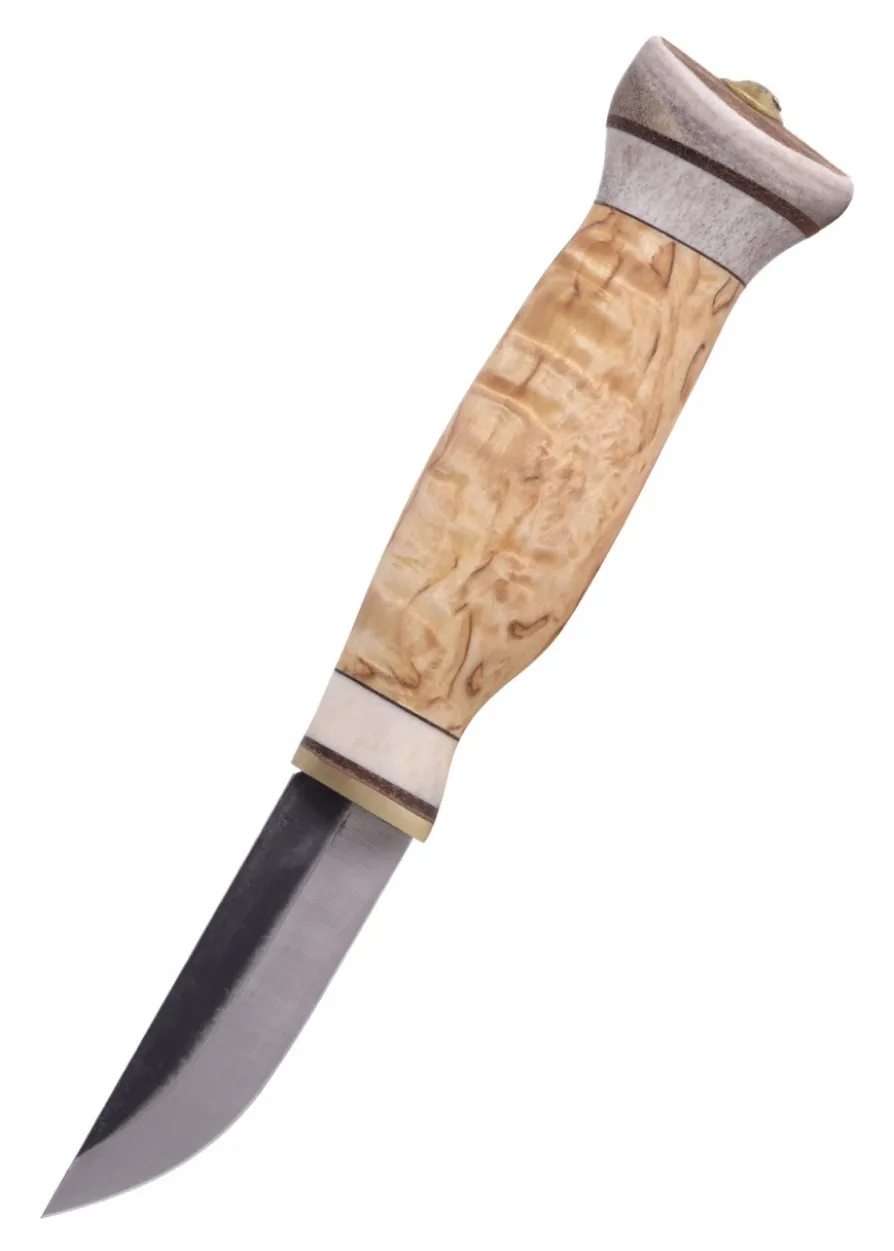 Schnitzmesser mit Griff aus Maserbirke, Wood Jewel