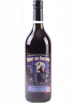 Schwarzer Honig-Met, Fürst der Finsternis, 0,75l Flasche, 10% Vol.