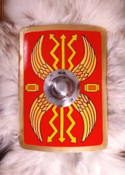 Scutum Junior, Kinder-Römerschild aus Holz, mit leichten Mängeln