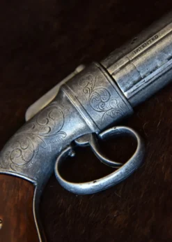 Sechsläufiger Allen & Thurber Pepperbox-Bündelrevolver von 1837, Replik