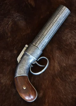 Sechsläufiger Allen & Thurber Pepperbox-Bündelrevolver von 1837, Replik