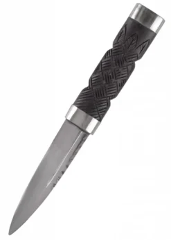 Sgian Dubh Messer mit Lederscheide
