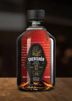 SHERISHÒR Pure Malt Whisky, Black Edition, 45% vol., 0,7l