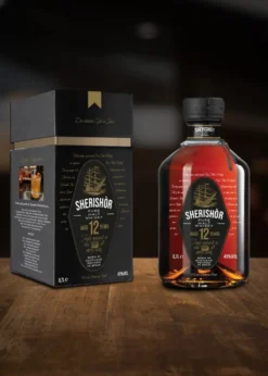 SHERISHÒR Pure Malt Whisky, Black Edition, 45% vol., 0,7l