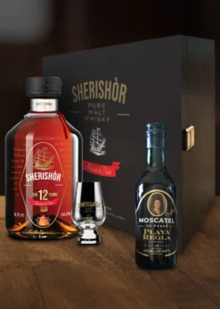 SHERISHÒR Pure Malt Whisky, Moscatel De Pasas, 54,3% vol., 0,7l, Limited Edition
