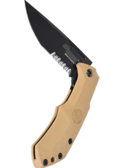 Sig Sauer M1, Wellenschliff, TAN, Taktisches Taschenmesser