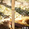 Skramasax, Sax aus Karbonstahl mit Holz-/Knochengriff