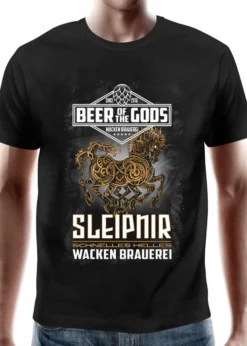 Sleipnir - Wacken Brauerei, T-Shirt, Gr. S-XXXL