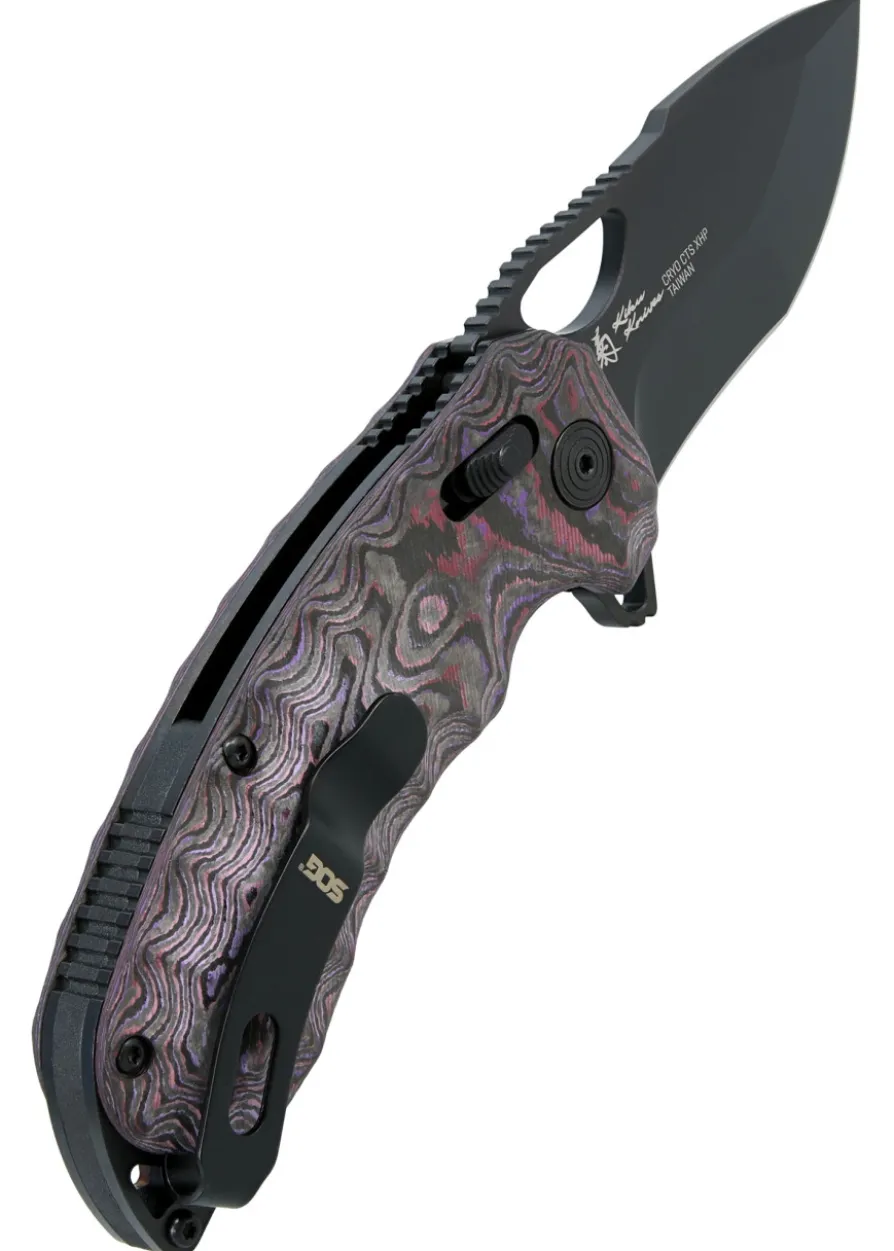 SOG Kiku XR Fat Carbon, Taschenmesser