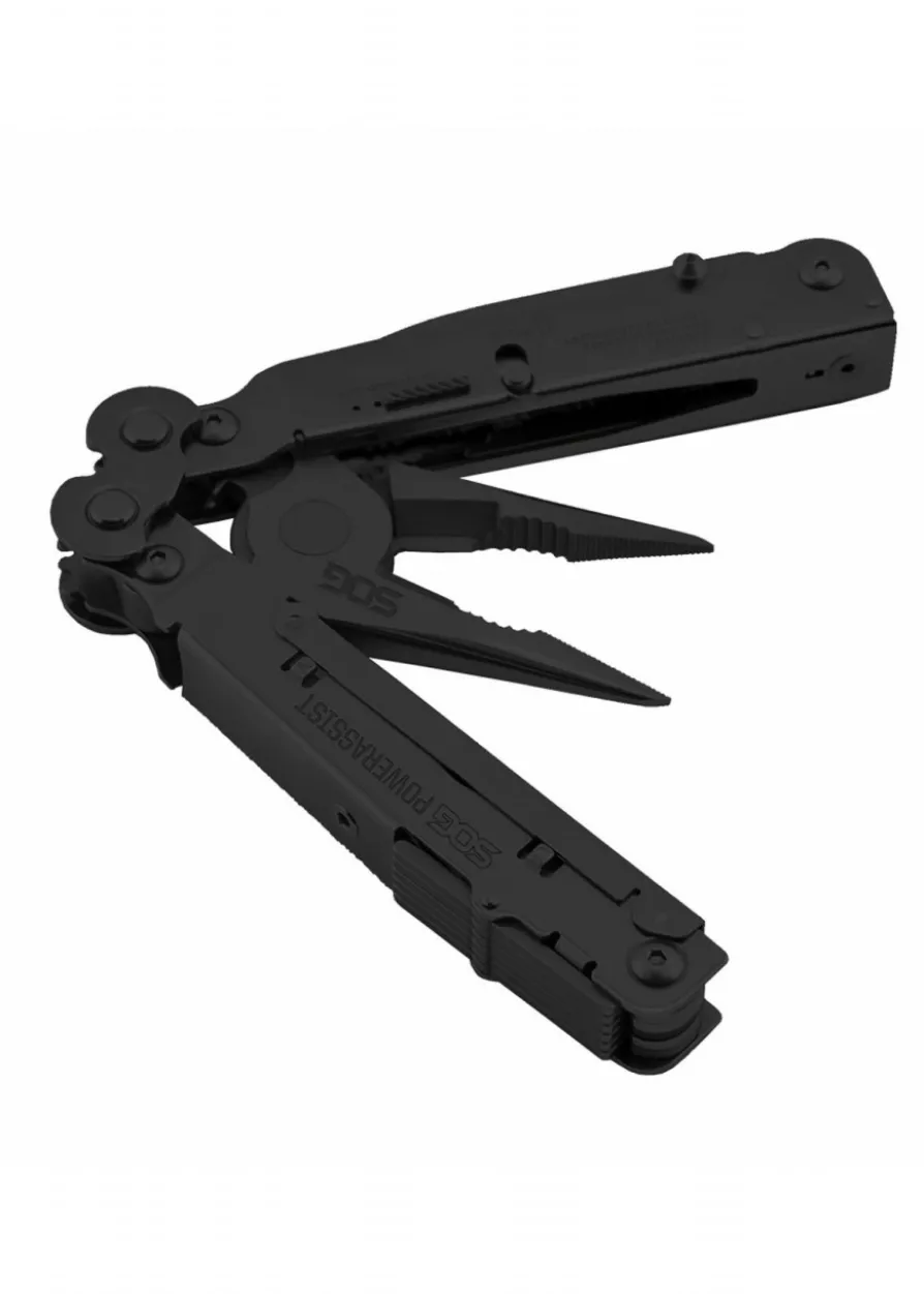 SOG POWERASSIST, BLACK OXIDE, Multitool