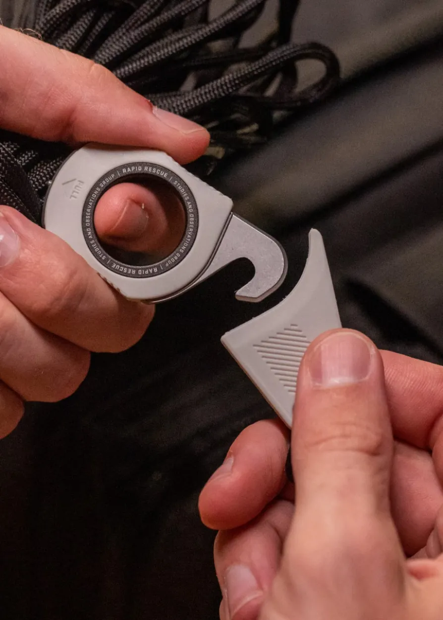 SOG RAPID RESCUE, CONCRETE DUST, Feststehendes Messer