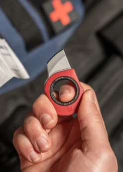 SOG RAPID, RESCUE RED, Feststehendes Messer