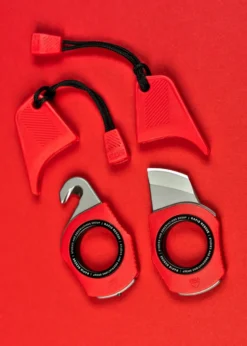 SOG RAPID, RESCUE RED, Feststehendes Messer