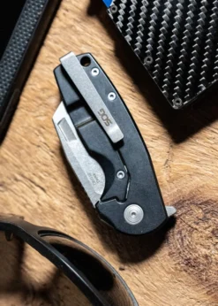 SOG STOUT FLK CLEAVER BLACK, STONEWASH, Taschenmesser