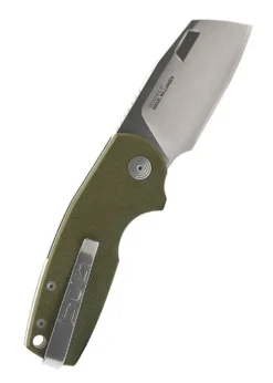 SOG STOUT FLK CLEAVER OD GREEN, STONEWASH, Taschenmesser