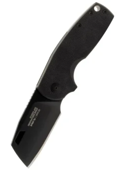 SOG STOUT SJ CLEAVER, BLACKOUT, Taschenmesser