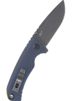 SOG TELLUS ATK - SQUID INK + YELLOW, Taschenmesser