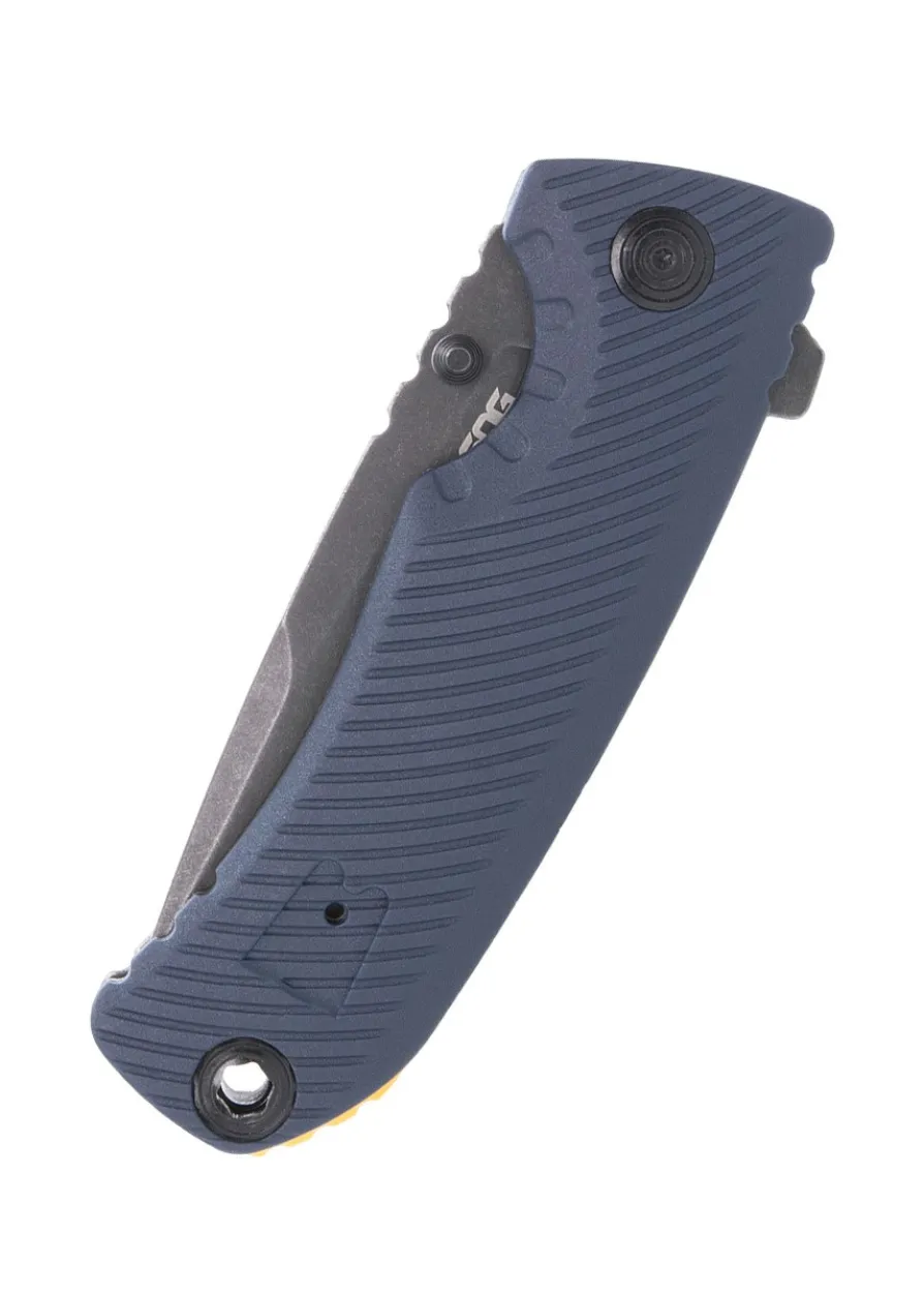 SOG TELLUS ATK - SQUID INK + YELLOW, Taschenmesser