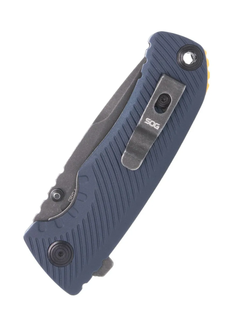 SOG TELLUS ATK - SQUID INK + YELLOW, Taschenmesser