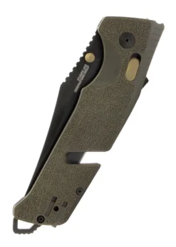 SOG TRIDENT AT - OLIVE DRAB Teilwellenschliff, Taschenmesser