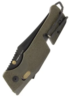 SOG TRIDENT AT - OLIVE DRAB Teilwellenschliff, Taschenmesser