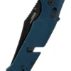 SOG TRIDENT AT - UNIFORM BLUE - Teilwellenschliff, Taschenmesser