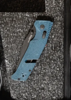 SOG TRIDENT AT - UNIFORM BLUE - Teilwellenschliff, Taschenmesser