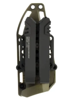 SOG TRIDENT FX, OD GREEN, PARTIALLY SERRATED, Feststehendes Messer