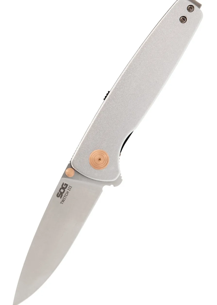 SOG TWITCH III - SATIN + ROSE GOLD, Taschenmesser