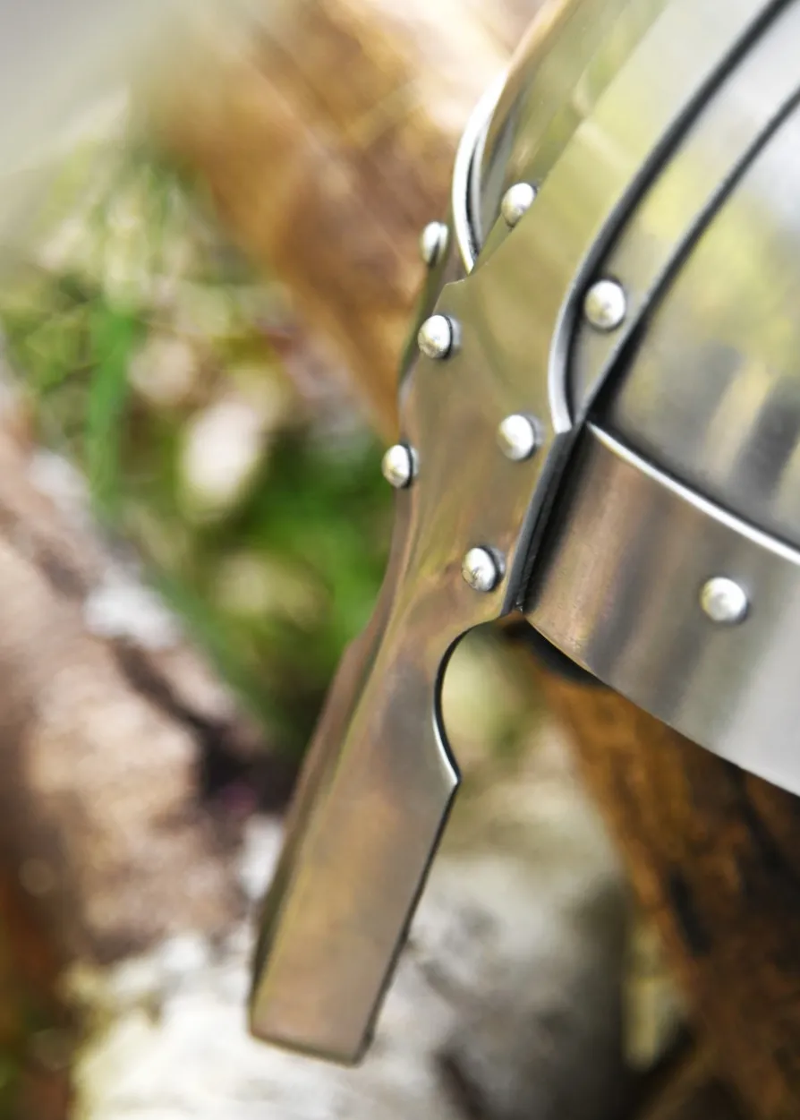 Spangenhelm, 2 mm Stahl