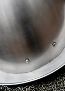 Spitzer Morion Helm mit Lederinlet