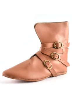 Spätmittelalterlicher Schnallenschuh