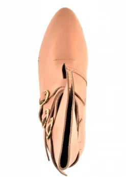 Spätmittelalterlicher Schnallenschuh