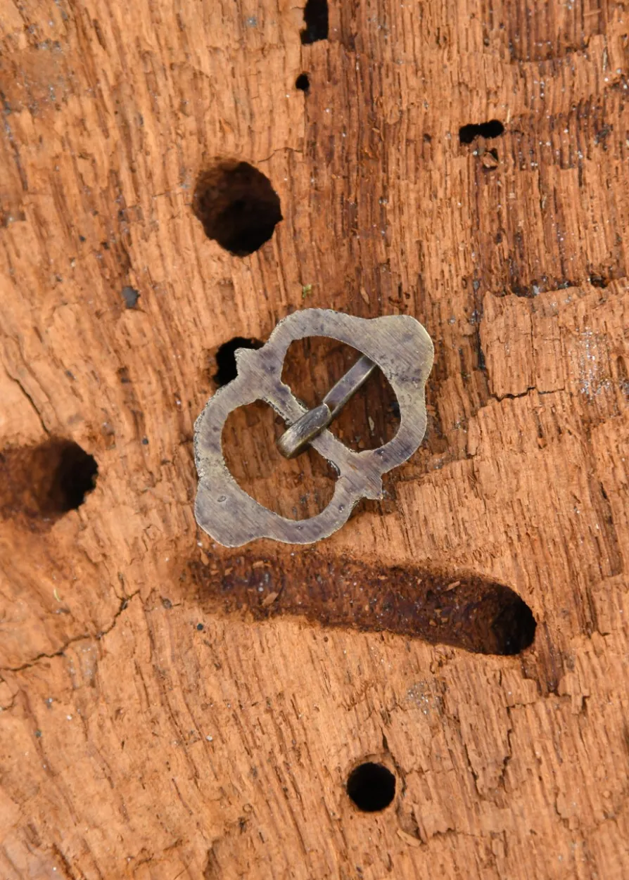 Spätmittelalter Schnalle aus Messing, Nr. 10