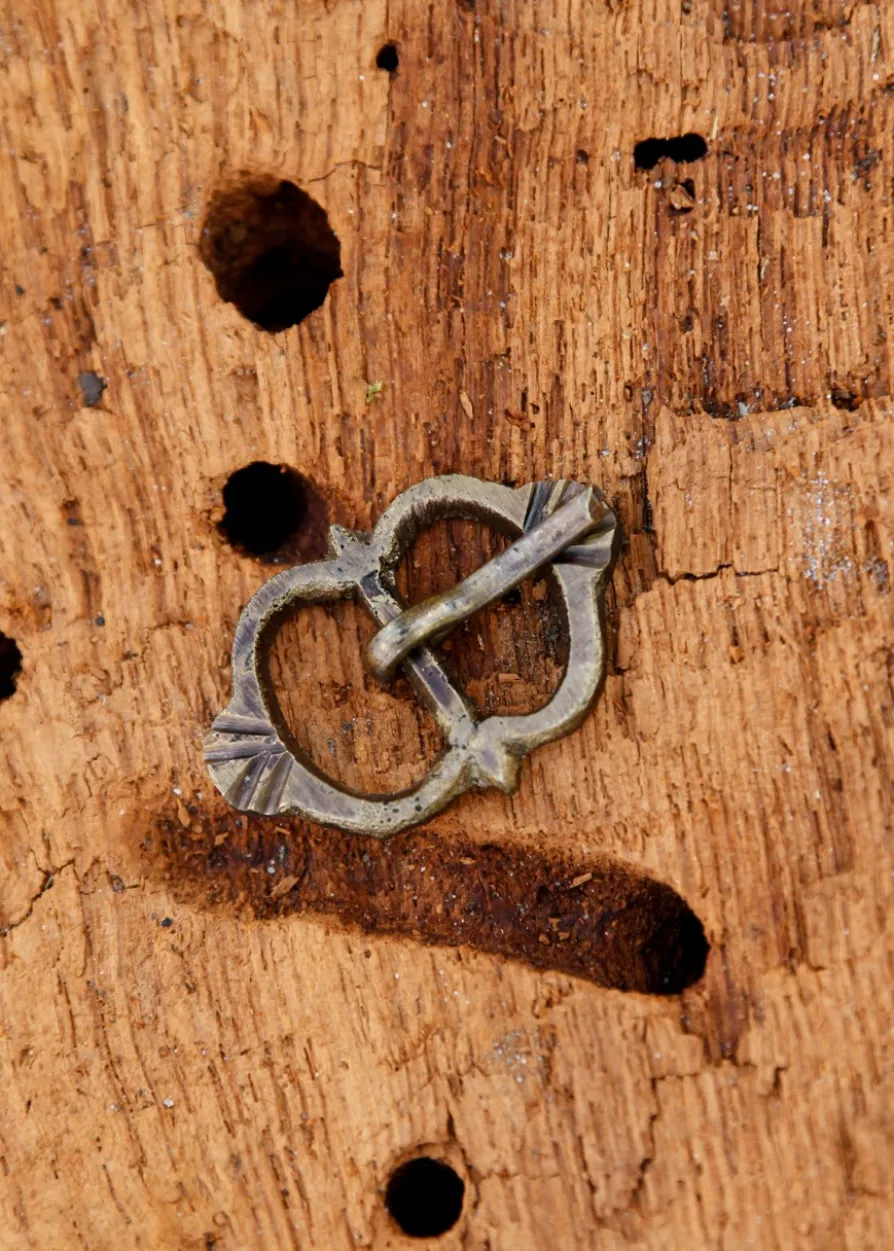 Spätmittelalter Schnalle aus Messing, Nr. 10