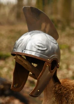 Spätrömischer Centurion Helm (Intercisa IV), Stahl