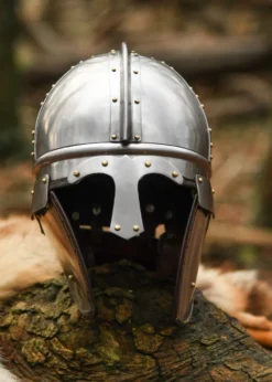 Spätrömischer Infanterie Spangenhelm -Burgh Castle-