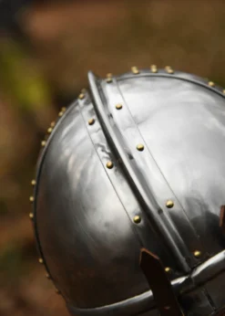 Spätrömischer Kavallerie Helm (Burgh Castle), Stahl