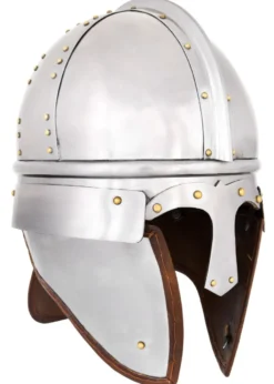 Spätrömischer Kavallerie Helm (Burgh Castle), Stahl