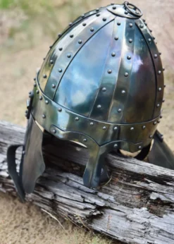 Spätrömischer Spangenhelm Deir el-Medina, 1,6 mm Stahl