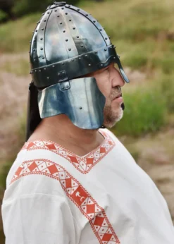Spätrömischer Spangenhelm Deir el-Medina, 1,6 mm Stahl